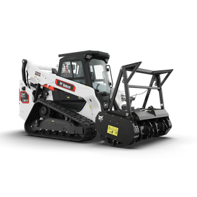 Bobcat T86 with 61" Drum Mulcher