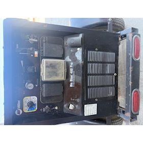 portable diesel welder Big Blue 400 Pro on trailer