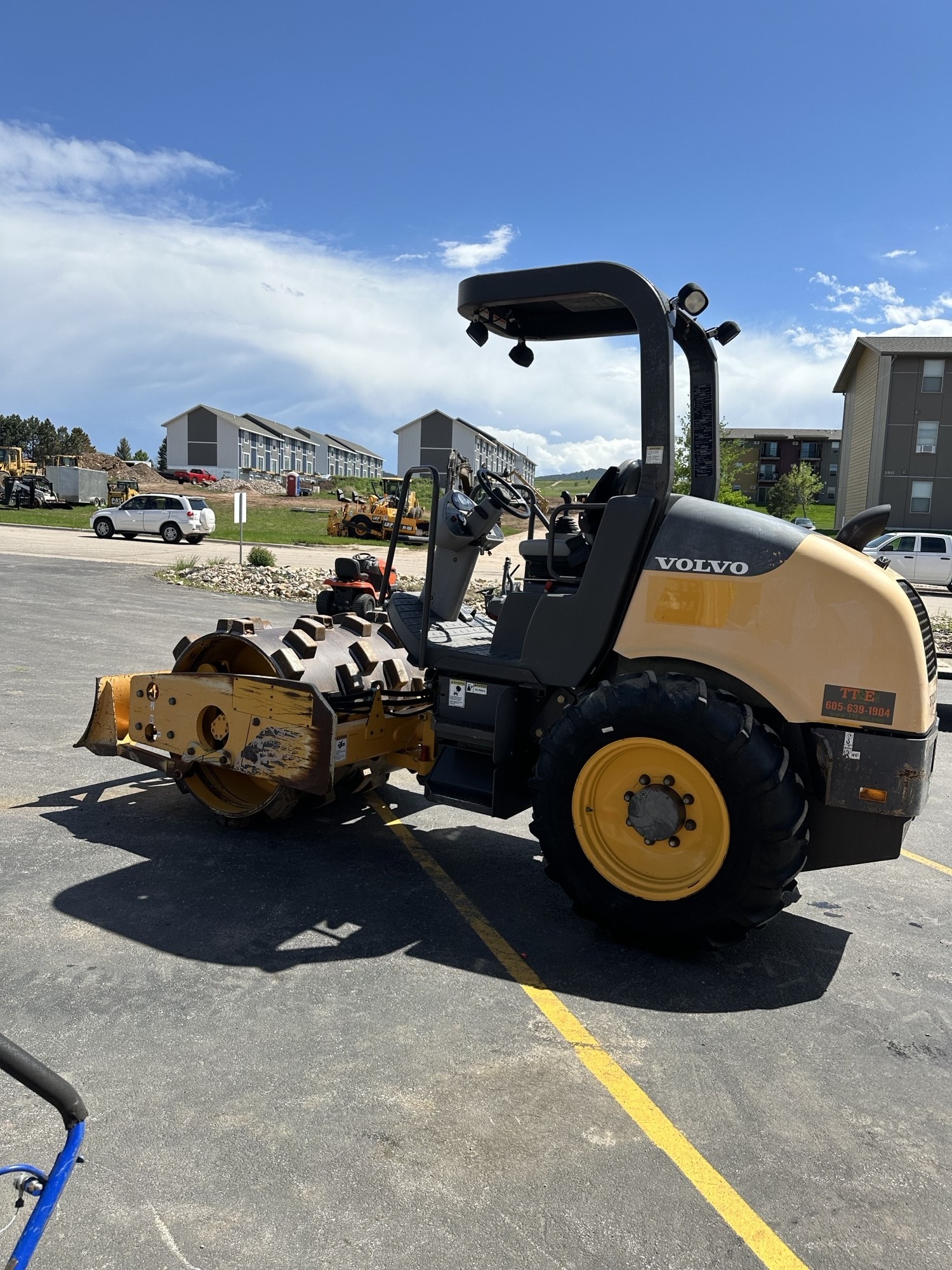 Rent the GL Volvo sd45 sheeps foot Black Hills Equipment Rentals
