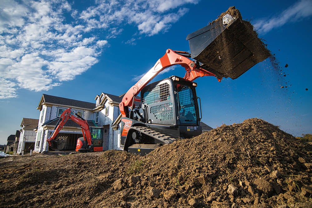 Rent the Kubota SVL75 Track Skid Steer Black Hills Equipment Rentals