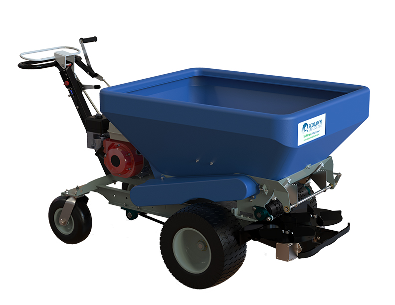 Rent the Top Dresser Spreader, with seeder attachment 11.5 cu ft | Brainerd  General Rental