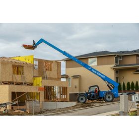8,000lb Telehandler Forklift 44ft Open