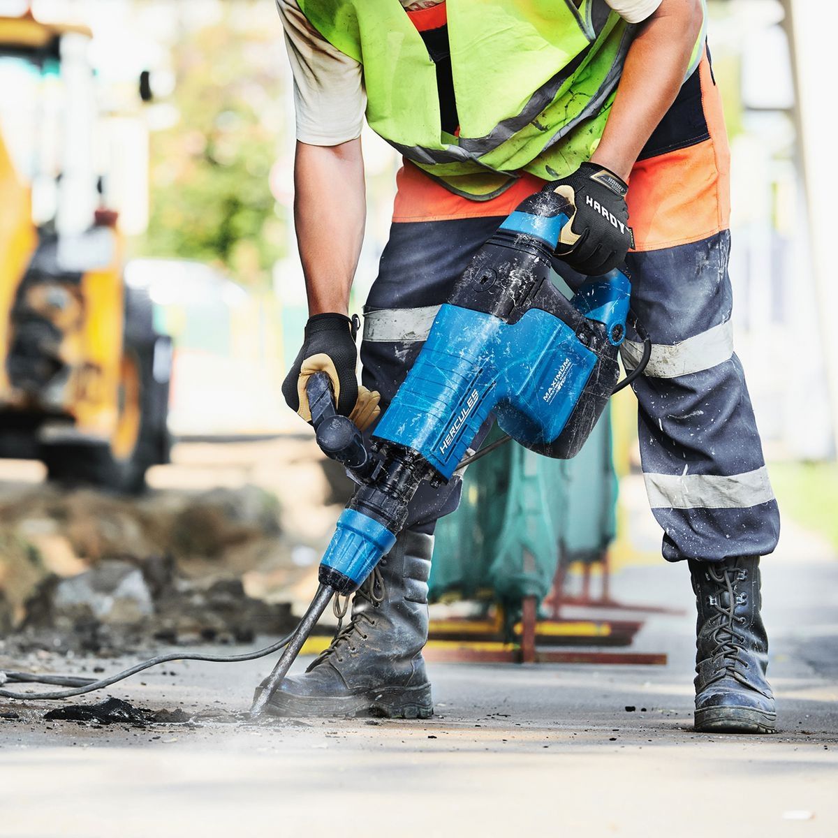 Rent the 23 lb. SDS-MAX Type Demolition Hammer with Maximum