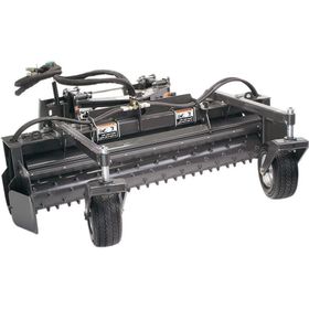 84" POWER RAKE W/ HYDRAULIC ANGLE