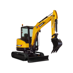 EXCAVATOR, SANY SY35U, CLOSED CAB