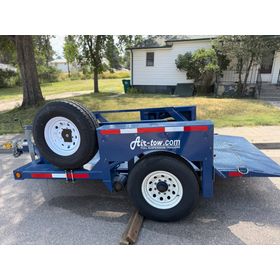 Flatbed Drop Deck Equipment Trailer