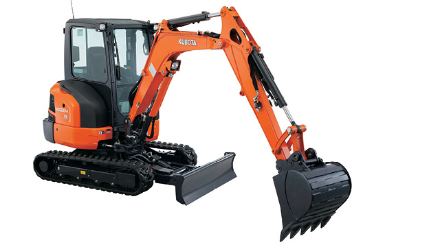 Rent the Kubota KX033-4 Mini Ex | Little Bros Rentals
