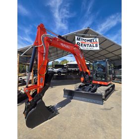 2026 Kubota KXO80-5 Mini Ex with thumb - Closed Cab
