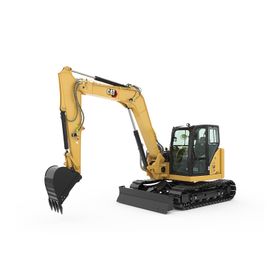8 Ton (metric) Mini Excavator, 80 Class Enclosed