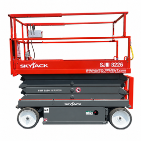Skyjack SJIII 3226 Electric Scissor Lift - 32' Working Height