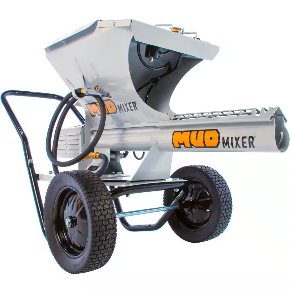 Rent the Portable Electric Mixer w/ Chute & Hopper Extension, Mud