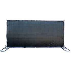 Temp Fence &ndash; Screened