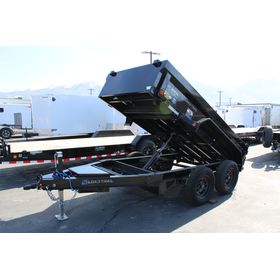 Load Trail 5x10 Dump Trailer W/T Ramps